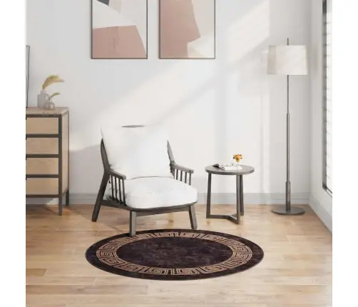 Kilimas, Juodos Ir Auksinės Spalvos, 120cm Neslystantis