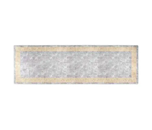 Paklājs, 80X300 Cm, Pelēks, Mazgājams, Neslīdošs Vidaxl