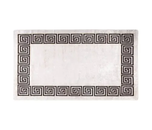 Paklājs, 190X300 Cm, Gaiši Bēšs, Mazgājams, Neslīdošs Vidaxl