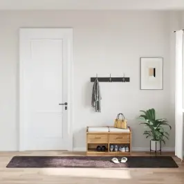 Paklājs, 80X300 Cm, Antracītpelēks, Mazgājams, Neslīdošs Vidaxl Paklājs, 80X300 Cm, Antracītpelēks, Mazgājams, Neslīdošs Vidaxl