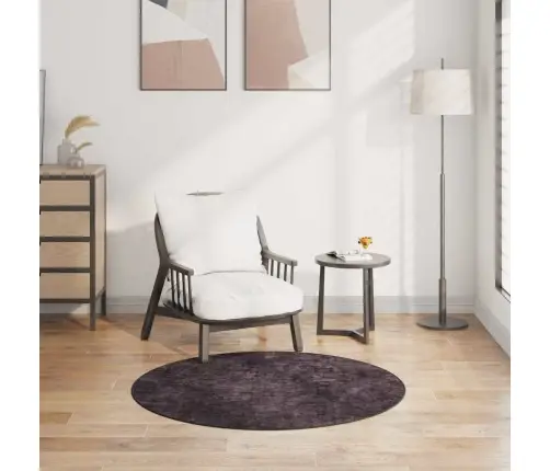 Kilimas, Antracito Spalvos, 120cm Neslystantis, Skalbiamas