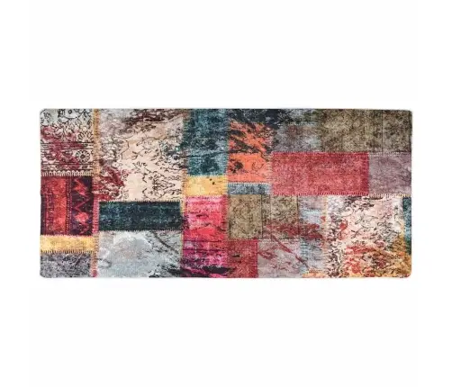 Kilimas, Spalvotas, 80X300cm Skiautinio Dizaino, Neslystantis