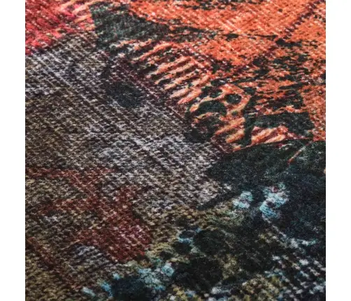 Paklājs, 120X180 Cm, Tekstilmozaīka, Mazgājams, Neslīdošs Vidaxl