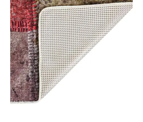 Paklājs, 120X180 Cm, Tekstilmozaīka, Mazgājams, Neslīdošs Vidaxl