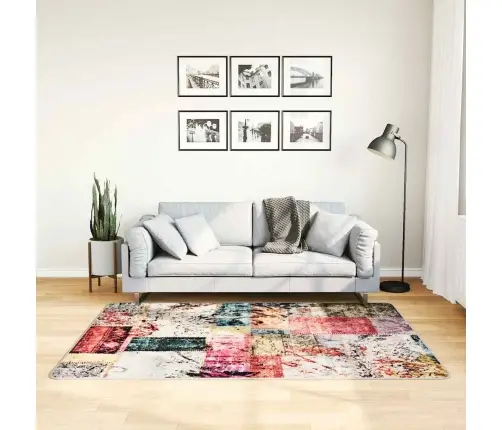 Paklājs, 120X180 Cm, Tekstilmozaīka, Mazgājams, Neslīdošs Vidaxl