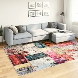 Paklājs, 190X300 Cm, Tekstilmozaīka, Mazgājams, Neslīdošs Vidaxl