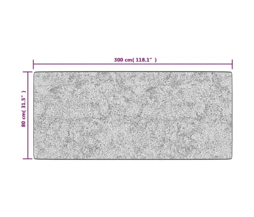 Vaip, Pestav, 80 X 300, Mitmevärviline, Libisemisvastane