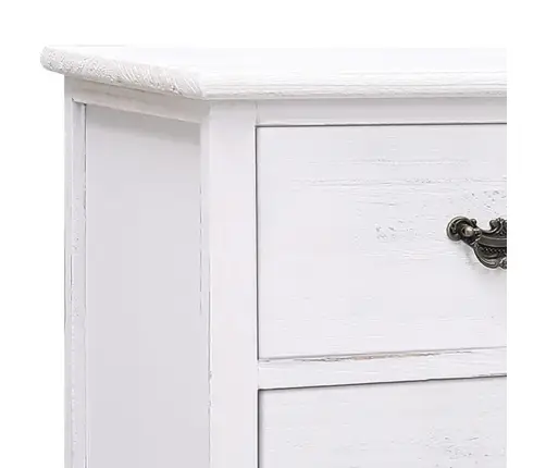 Tv Skapītis, 108X30X40 Cm, Paulonijas Masīvkoks, Balts Vidaxl