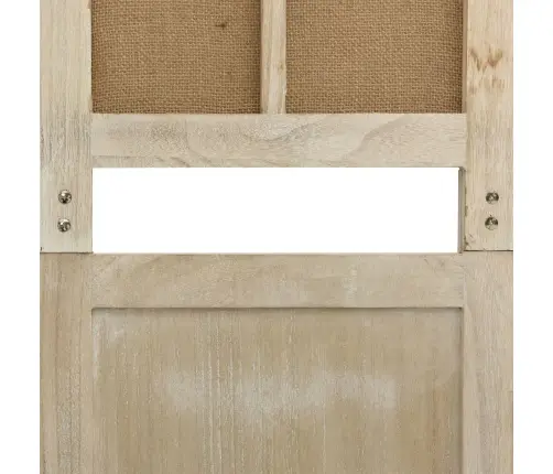 4 Paneļu Istabas Aizslietnis, 140X165 Cm, Brūns Audums Vidaxl