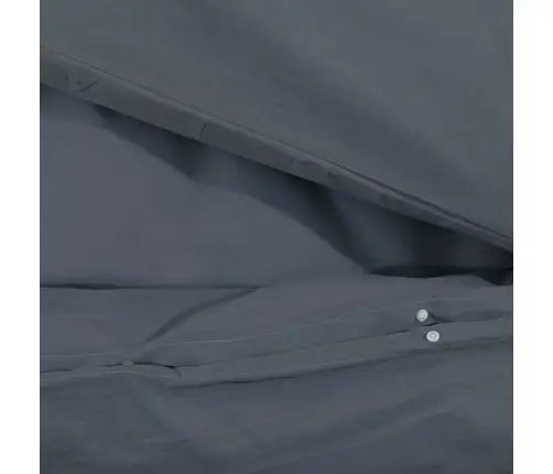 Voodipesukomplekt, Antratsiithall 260X240 cm Kerge Mikrofiiber