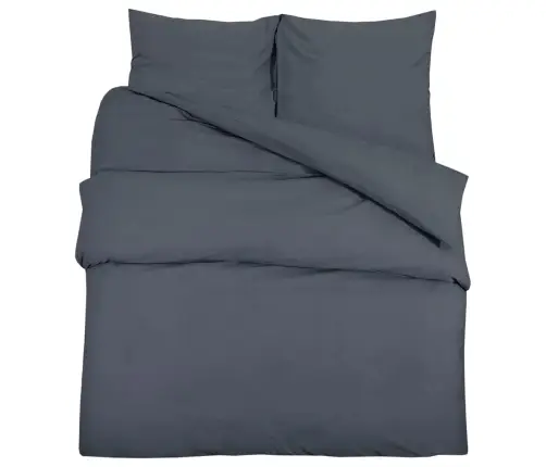 Gultasveļas Komplekts, Antracītpelēks, 200X200 Cm, Mikrošķiedra Vidaxl Gultasveļas Komplekts, Antracītpelēks, 200X200 Cm, Mikrošķiedra Vidaxl