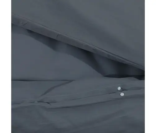 Gultasveļas Komplekts, Antracītpelēks, 200X200 Cm, Mikrošķiedra Vidaxl Gultasveļas Komplekts, Antracītpelēks, 200X200 Cm, Mikrošķiedra Vidaxl