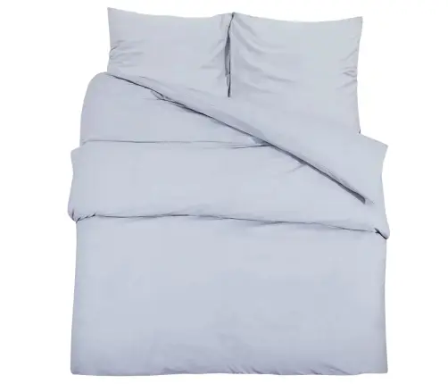 Patalynės Komplektas, Pilkos Spalvos, 220X240cm Mikropluoštas Patalynės Komplektas, Pilkos Spalvos, 220X240cm Mikropluoštas