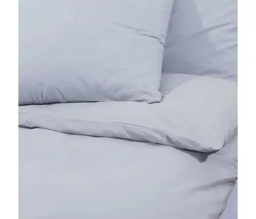 Patalynės Komplektas, Pilkos Spalvos, 220X240cm Mikropluoštas Patalynės Komplektas, Pilkos Spalvos, 220X240cm Mikropluoštas