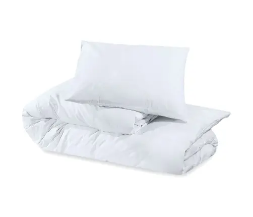 Patalynės Komplektas, Baltos Spalvos, 240X220cm Medvilnė