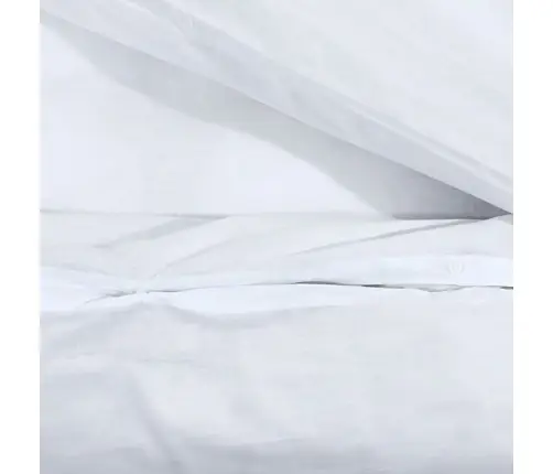 Patalynės Komplektas, Baltos Spalvos, 240X220cm Medvilnė