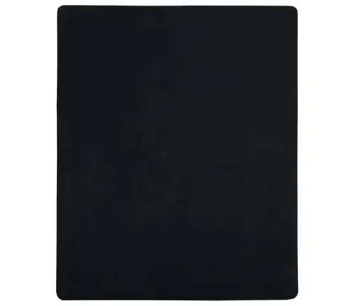 Paklodės Su Guma, 2Vnt., Juodos, 100X200cm Medvilnė Paklodės Su Guma, 2Vnt., Juodos, 100X200cm Medvilnė