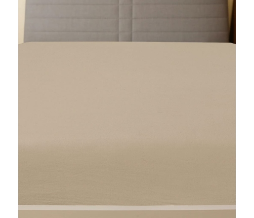 Palagi Ar Gumiju, 2 Gab., Pelēkbrūni, 100X200 Cm, Kokvilna Vidaxl