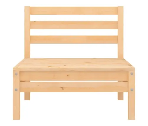 Vidējais Dārza Dīvāns, Priedes Masīvkoks Vidaxl