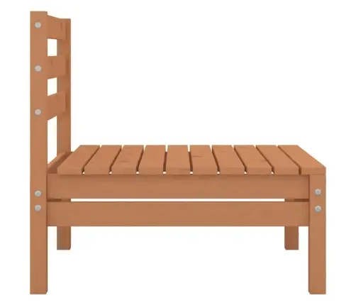 Sodo Poilsio Baldų Komplektas, 4 Dalių, Medaus Rudas, Pušis