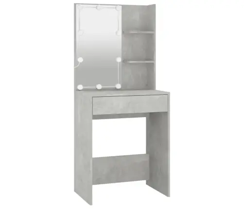 Led Tualettlaud Kapiga, Betoonhall, Tehispuit