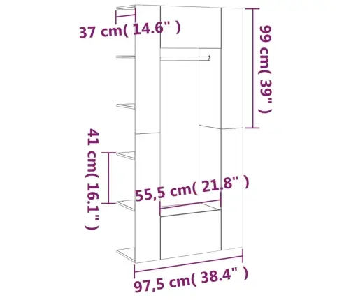 Esikukapid 2 Tk, Betoonhall, Tehispuit