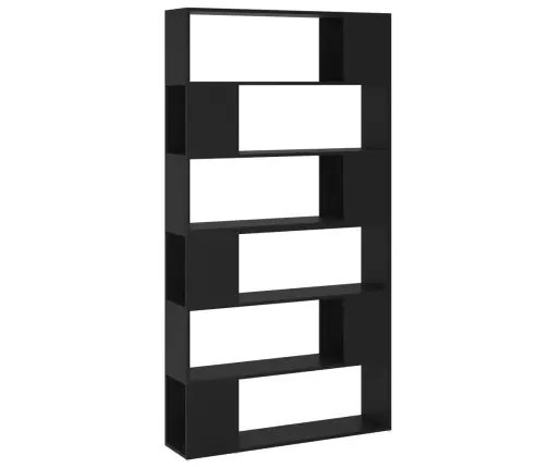 Raamaturiiul/Ruumijagaja, Must, 100 X 24 X 188 Cm