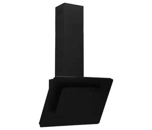 Pliidikubu, 60 cm Roostevaba Teras Ja Karastatud Klaas, Must