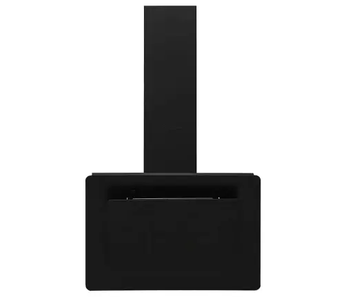 Pliidikubu, 60 cm Roostevaba Teras Ja Karastatud Klaas, Must