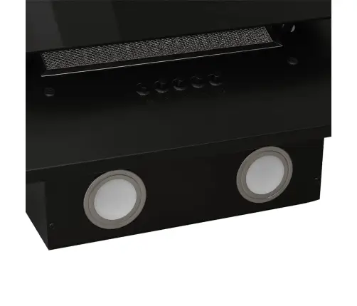 Pliidikubu, 60 cm Roostevaba Teras Ja Karastatud Klaas, Must