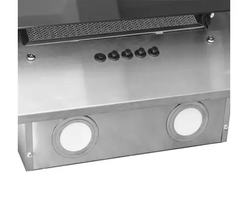 Sieninis Gartraukis, Sidabrinis, 90cm Plienas Ir Stiklas