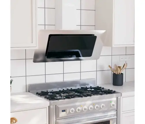 Sieninis Gartraukis, Sidabrinis, 90cm Plienas Ir Stiklas