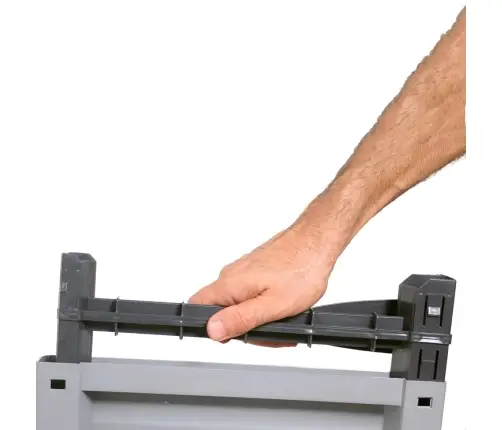 Plastkapp, 68 X 39 X 171,5 Cm