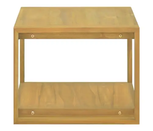 Vannasistabas Sienas Plaukts, 60X45X35 Cm, Masīvs Tīkkoks Vidaxl