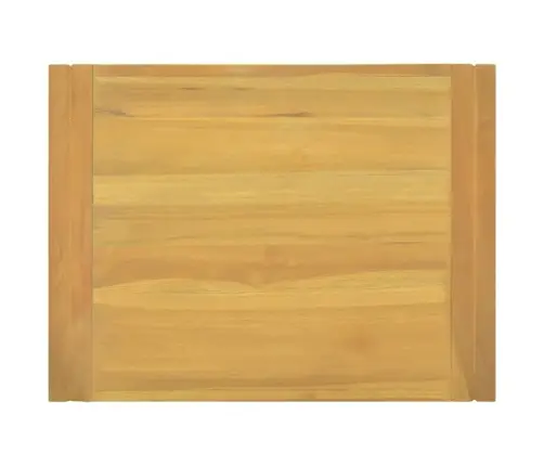 Vannasistabas Sienas Plaukts, 60X45X35 Cm, Masīvs Tīkkoks Vidaxl