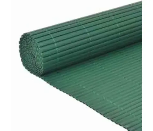 Dārza Žogs, Divpusējs, 110X400 Cm, Zaļš Vidaxl