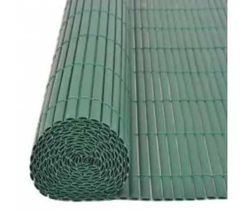 Dārza Žogs, Divpusējs, 110X400 Cm, Zaļš Vidaxl