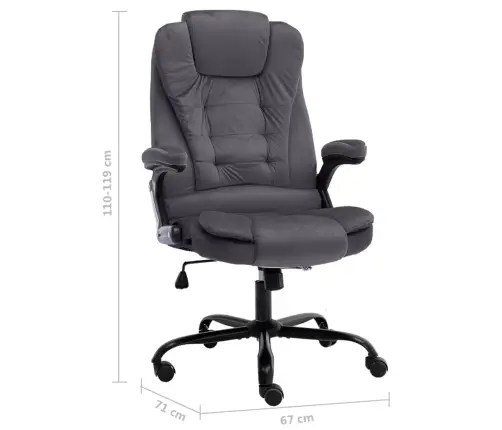 Kontoritool, Tumehall, Samet