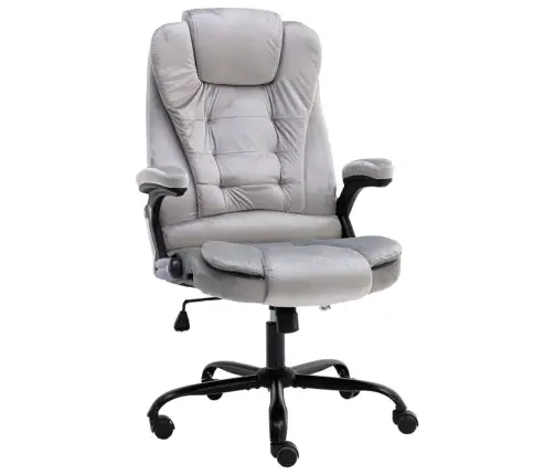 Biroja Krēsls, Gaiši Pelēks Samts Vidaxl