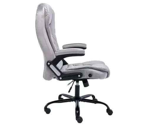 Biroja Krēsls, Gaiši Pelēks Samts Vidaxl