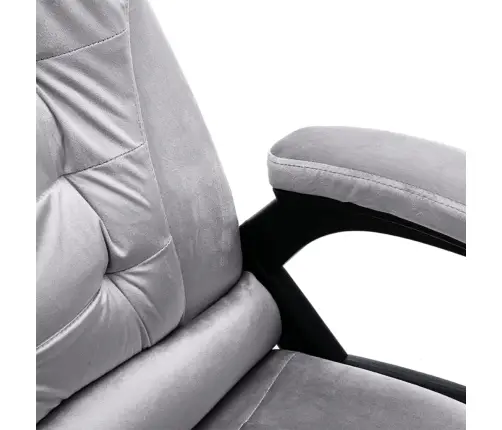 Biroja Krēsls, Gaiši Pelēks Samts Vidaxl
