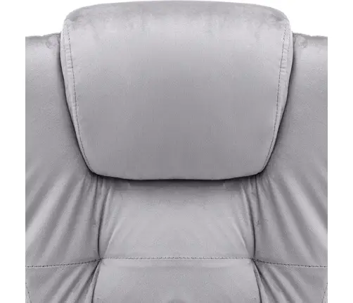 Biroja Krēsls, Gaiši Pelēks Samts Vidaxl
