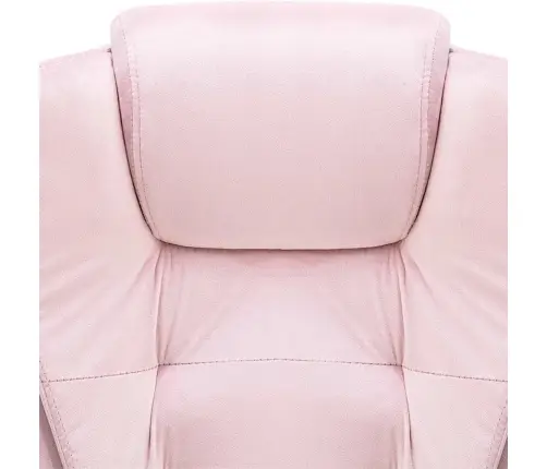 Masažinė Biuro Kėdė, Rožinės Spalvos, Aksomas