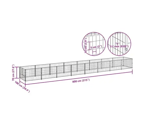 Koeraaedik, Must, 8 M², Teras