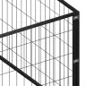 Voljeras Šunims, Juodos Spalvos, 10M², Plienas