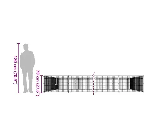 Koeraaedik, Hõbe, 40 M², Teras