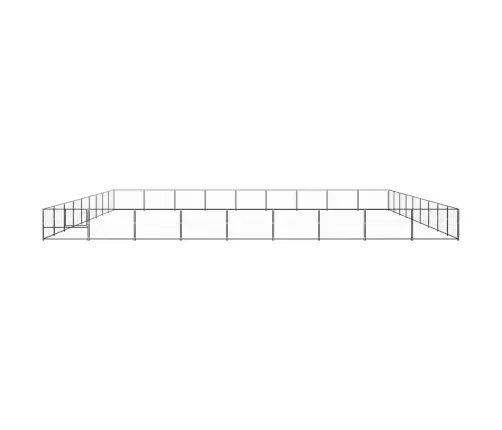 Voljeras Šunims, Juodos Spalvos, 81M², Plienas