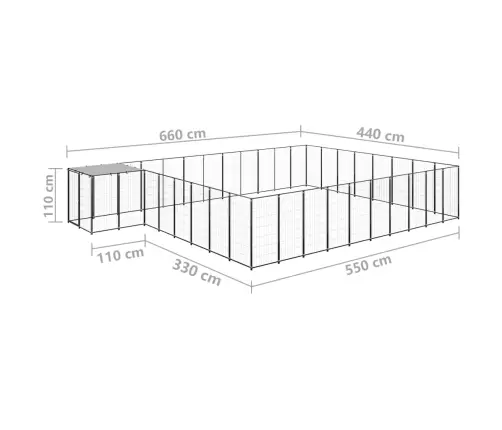 Koeraaedik, Must, 25,41 M², Teras