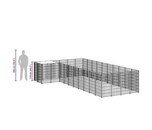 Koeraaedik, Hõbedane, 13,31 M², Teras