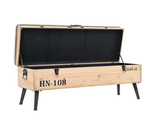 Suoliukas-Daiktadėžė, 110cm Eglės Medienos Masyvas